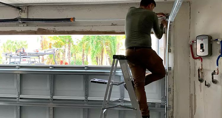 Garage Door Tension Spring Replacement in South Miami Heights, FL