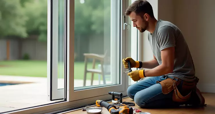 Squeaky Sliding Patio Doors in South Miami Heights, FL