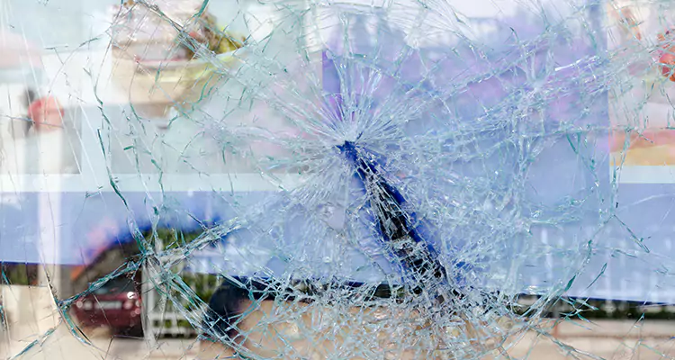 Cracked Glass Balcony Door Repair in South Miami Heights, FL