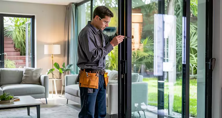 Sliding Door Jamb Lock Repair in South Miami Heights, FL