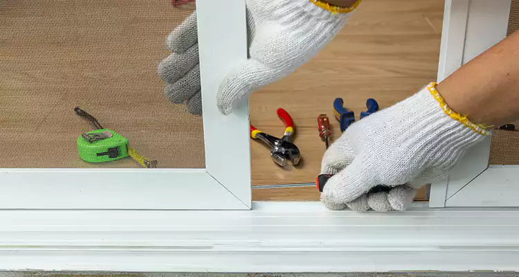 Sliding Glass Door Off Rails Repair in South Miami Heights, FL