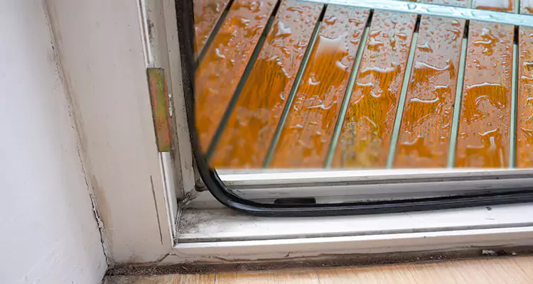 Water Leaking Wooden Patio Doors Repair in South Miami Heights, FL