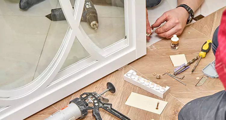 Interior Patio Door Casing Repair in South Miami Heights, FL