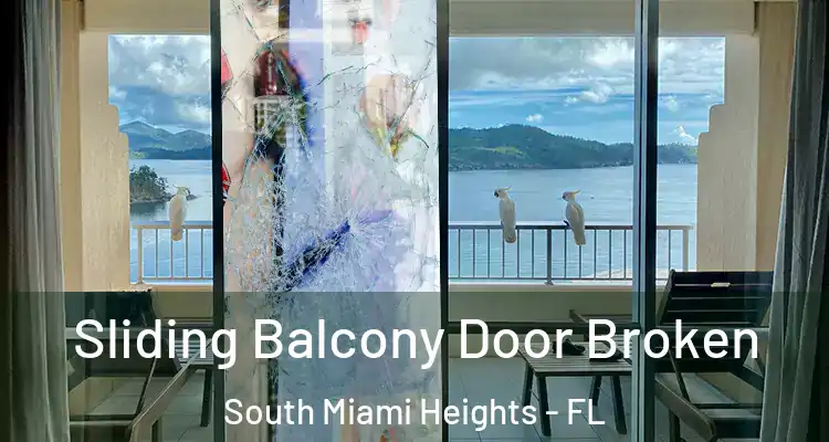  Sliding Balcony Door Broken South Miami Heights - FL
